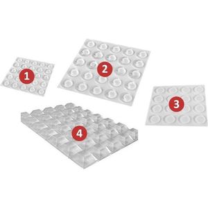 Stootdopjes (50 stuks), dempers, type 3: 10mm x 3.0mm