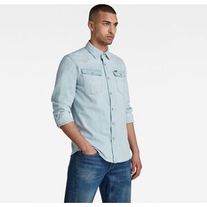 G-Star - T-shirt - Blauw - Katoen