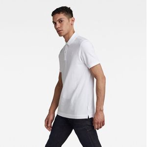 G-Star RAW Slim Fit Polo Dunda White