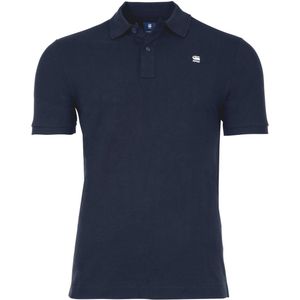 G-star Dunda Slim Poloshirt - Groen - Katoen - Slim Fit - Korte Mouwen