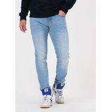 G-Star - 5-Pocket Jeans - Blauw - Katoen/Polyester/Elastaan - Hoge Tailleband