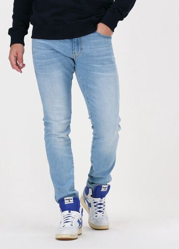 G-Star - 5-Pocket Jeans - Blauw - Katoen/Polyester/Elastaan - Hoge Tailleband