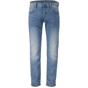 G-Star - 3301 Slim - Heren Jeans - Kleur Blauw