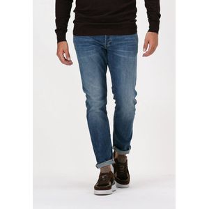 G-Star - 3301 Slim Jeans - Denim - Blauw - Katoen