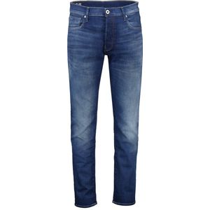 G-star 3301 Slim Spijkerbroek - Blauw - Katoen - 5-pocket