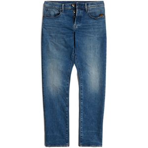 3301 Regular Tapered Jeans - Midden blauw - Heren