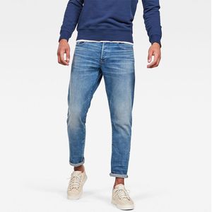 G-STAR 3301 Straight Tapered Jeans - Heren - Worn In Azure