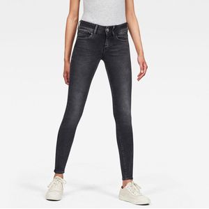 G-star Lynn Mid Waist Super Skinny Jeans Grijs Vrouw