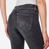 G-star Lynn Mid Waist Super Skinny Jeans Grijs Vrouw