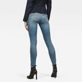 G-star - Midge Zip - Spijkerbroek - Indigokleur - Midden Taille - Skinny