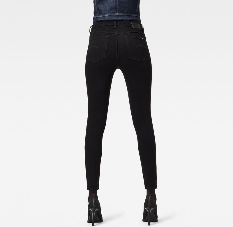 G-star 3301 High Waist Skinny - Spijkerbroek - Blauw - Katoen
