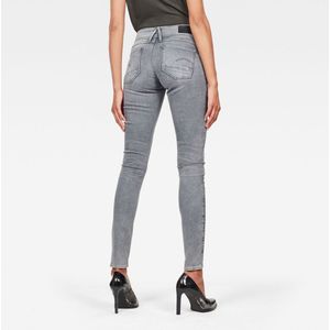 G-star Lynn Mid Waist Skinny Spijkerbroek Grijs Vrouw