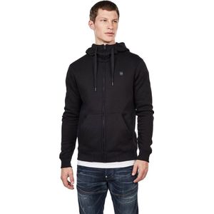 Lyle & Scott Cotton Merino Quarter Zip Jumper Truien & Vesten Heren - Sweater - Hoodie - Vest- Zwart - Maat M