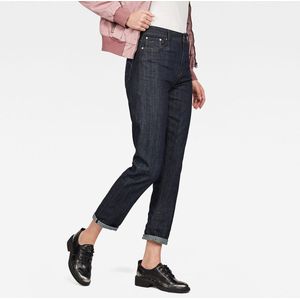 G Star - 3301 High Straight Jeans - Indigo - Katoen - Rechte Pasvorm