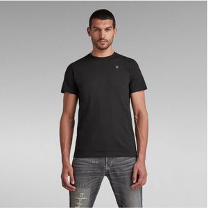 G Star - Basist-Shirt - Zwart - 100% Biologisch Katoen