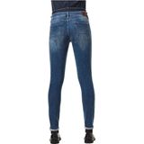 G-Starvoor vrouwen. D05889-6553-A889 Jeans 3301 Mid Skinny blauw (23/28), Casual, Katoen, Denim