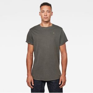G Star RAW - T-shirt - Groen - Biologisch Katoen - Rechte Pasvorm