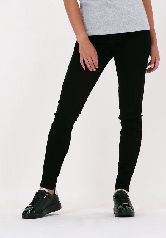 G Star Raw Kafey Ultra High Skinny Wmn Jeans Dames Broek Zwart