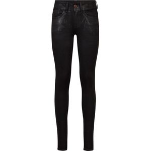 G-STAR Lynn Mid Waist Skinny Jeans - Dames - Black Radiant Cobler