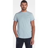 Shirt - Effen - Jersey - Ronde Hals - Kwartmouw - Normale Pasvorm