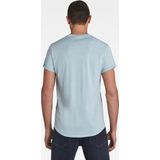 Shirt - Effen - Jersey - Ronde Hals - Kwartmouw - Normale Pasvorm