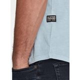 Shirt - Effen - Jersey - Ronde Hals - Kwartmouw - Normale Pasvorm