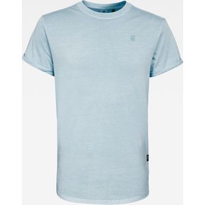 Shirt - Effen - Jersey - Ronde Hals - Kwartmouw - Normale Pasvorm