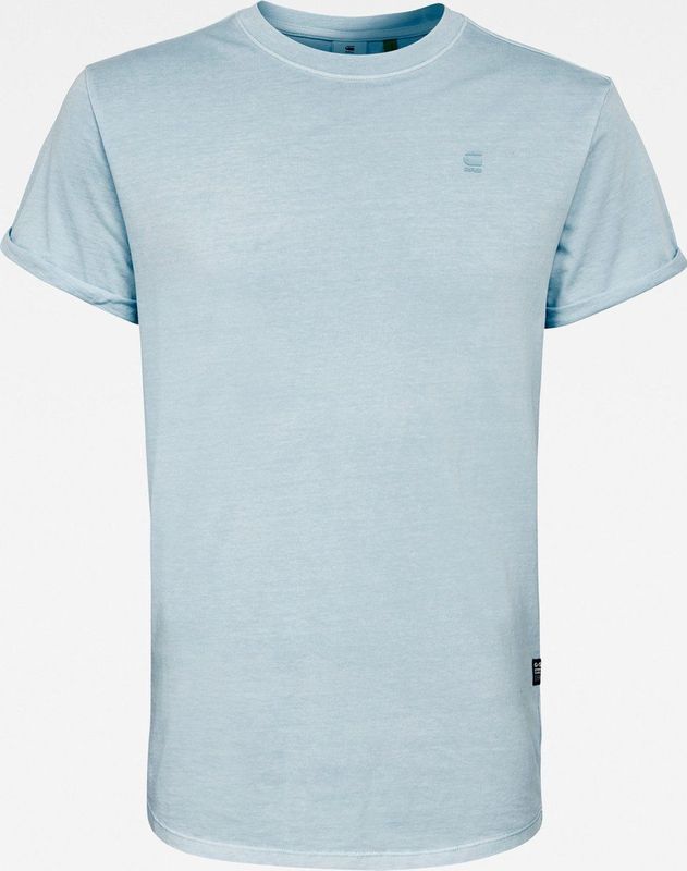 Shirt - Effen - Jersey - Ronde Hals - Kwartmouw - Normale Pasvorm