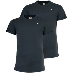 G-Star RAW - T-shirt Lash - Dark slate - 2er Pack - Katoen