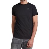 G Star RAW - T-shirt - Peached Compact Jersey - Zwart - Biologisch Katoen