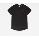 G Star RAW - T-shirt - Peached Compact Jersey - Zwart - Biologisch Katoen