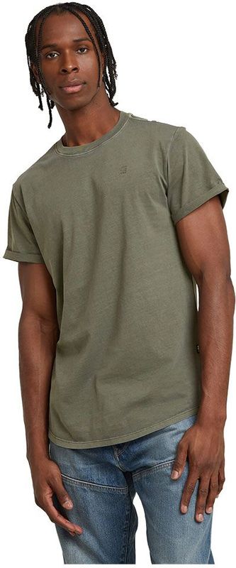 G-star - Lash Ribbed - T-shirt - Korte Mouwen - Biologisch Katoen