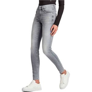 G-star - Lhana Skinny Jeans - Blauw - Katoen