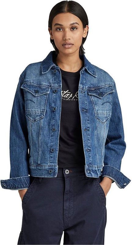G Star - Arc 3D-Jack - Denim - Blauw - 99% Katoen, 1% Elastaan