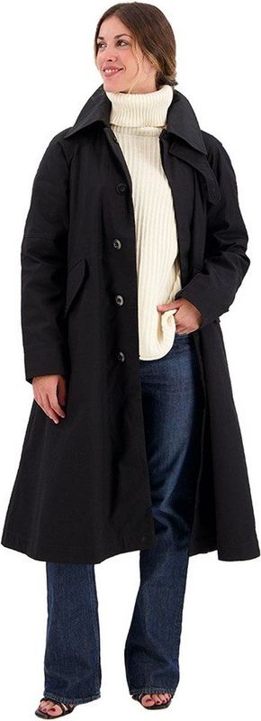 G-star - Rider Trenchcoat - Zwart - Waterafstotend Canvas