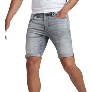 G-Star Raw 3301 Slim Short Broeken Heren - Grijs