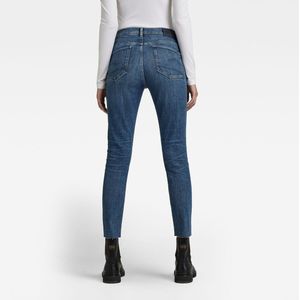 G-STAR Raw 3301 - Skinny Jeans - Blauw - Dames - Enkellang