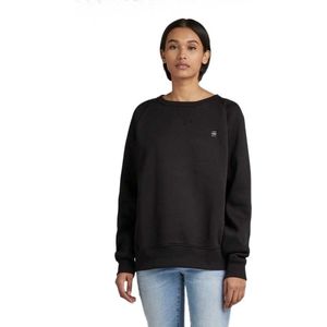 G-Star RAW - Sweater - Geribbelde Design - Zwart - Katoen