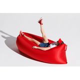 Fatboy Lamzac The Original Version 3.0 Inflatable Lounger with Carry Bag, Red