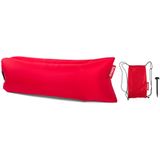 Fatboy Lamzac The Original Version 3.0 Inflatable Lounger with Carry Bag, Red