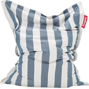 Zitzak Fatboy Original Outdoor Stripe Ocean Blue