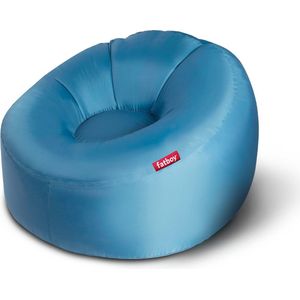 Fatboy Lamzac O Opblaasbare lucht zitzak - Opblaasbare Stoel voor Volwassenen & Kinderen - Camping Sofa - Opblaasbare Sofa - 200 x 90 x 50 cm - Geen pomp nodig - Binnen & Buiten Gebruik - Sky blauw