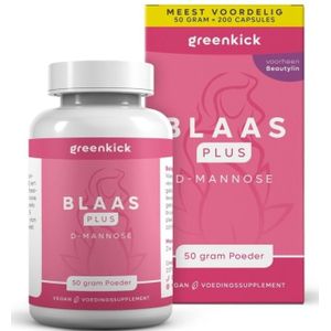 Greenkick Blaas Plus D-mannose Poeder 50GR