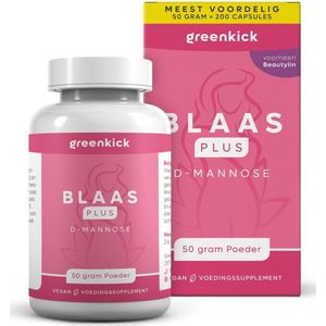 Greenkick Blaas Plus D-mannose Poeder 50GR