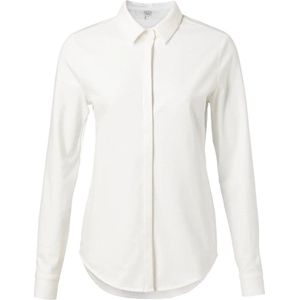 YAYA Blouse Wit - Effen - Kraag Halslijn