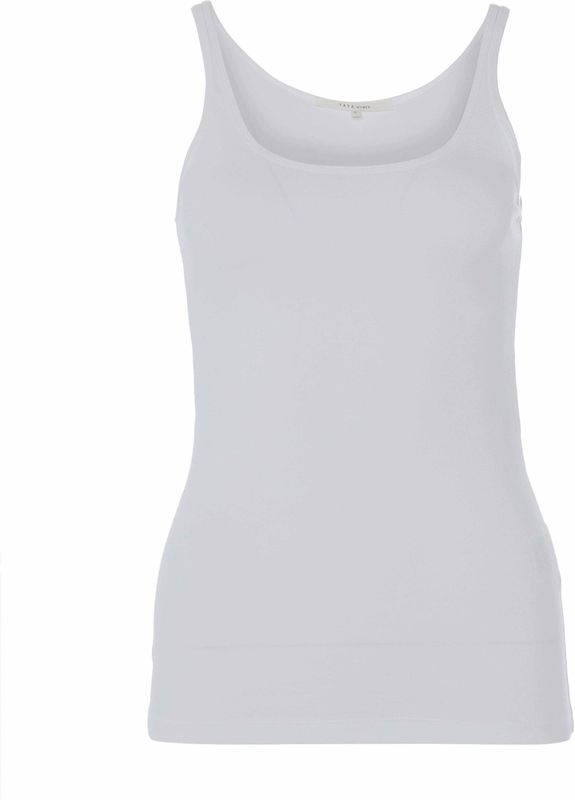 Singlet - Wit - Katoen