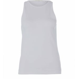 YAYA Haltertop Korte Mouw - Wit