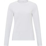 Yaya - Top - Wit - Dames - Lange Mouwen