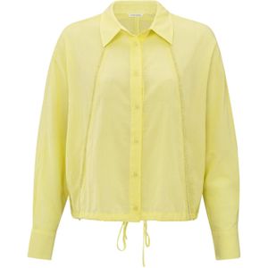 YAYA Blouse Lange Mouw - Geel - Batwing Model