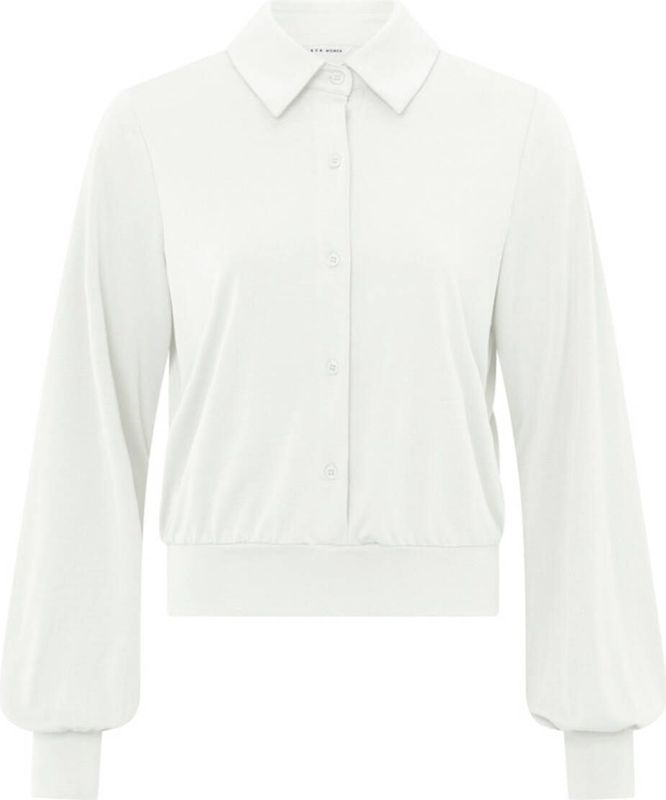 YAYA Blouse lange mouw 01-709232 Wit